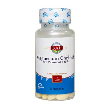 Magnesium chelated | Frasco 100 tabletas